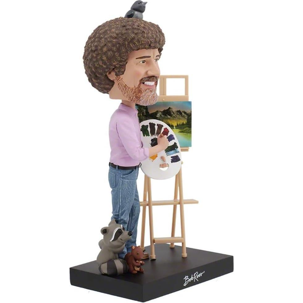 Estatua Coleccionable Bob Ross Bobblehead 20 cm Royal Bobbles