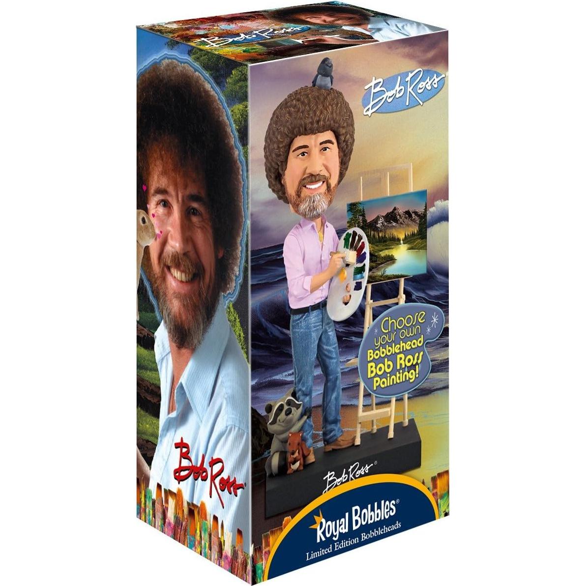 Estatua Coleccionable Bob Ross Bobblehead 20 cm Royal Bobbles