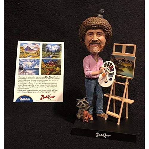 Estatua Coleccionable Bob Ross Bobblehead 20 cm Royal Bobbles