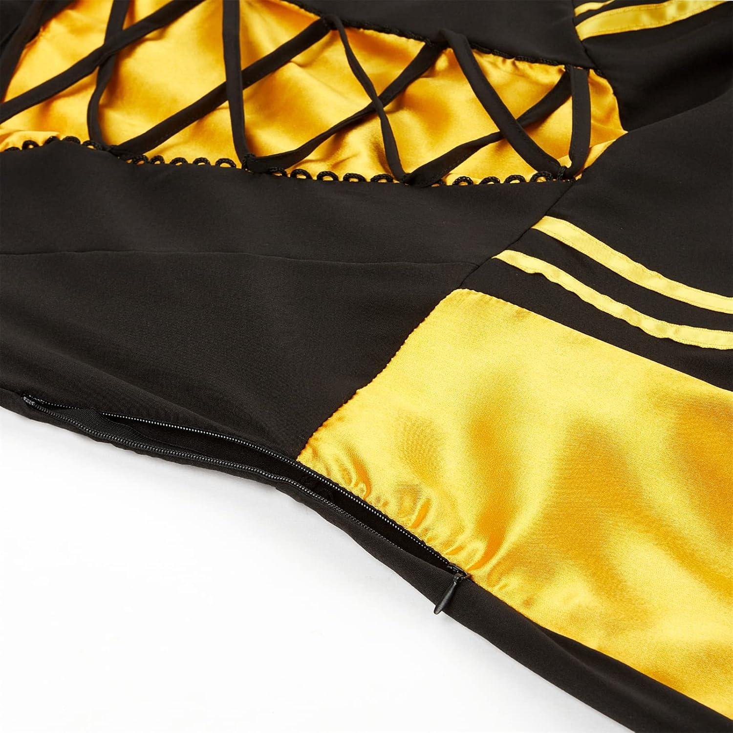 Vestido Medieval para Mujeres Parlsdy Traje Renacentista XS