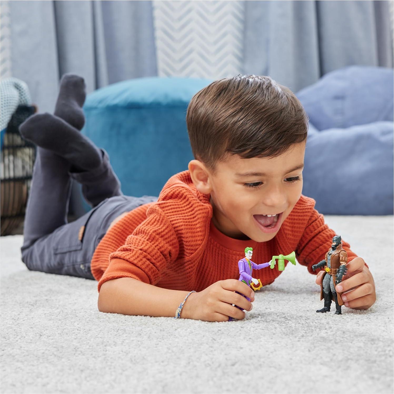 Paquete de 4 Figuras de Acción Batman DC Comics 10 cm