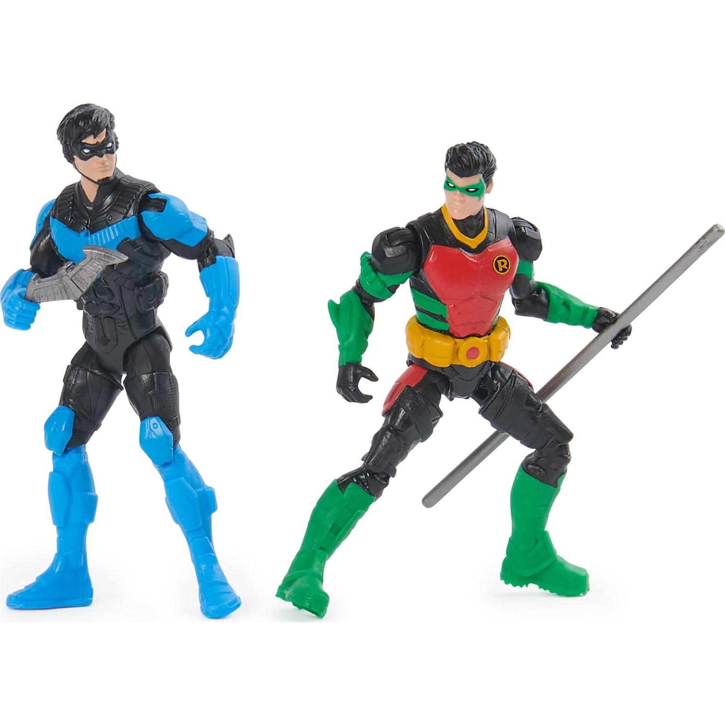 Paquete de 4 Figuras de Acción Batman DC Comics 10 cm