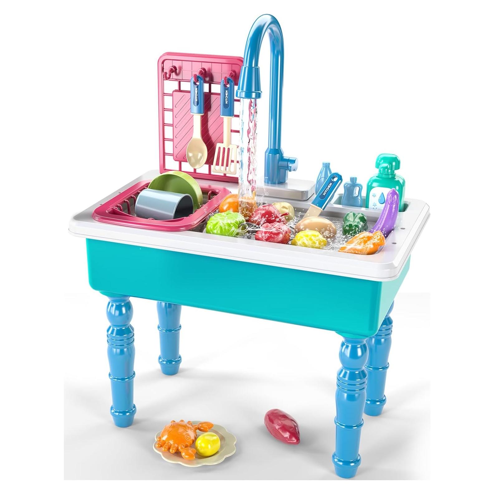 Set de Juguete de Cocina SmartChef con Fregadero Azul 1.28kg