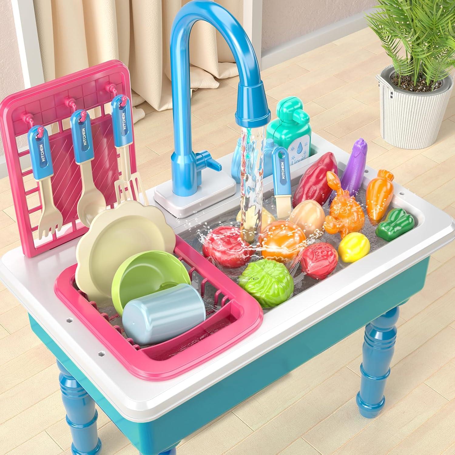 Set de Juguete de Cocina SmartChef con Fregadero Azul 1.28kg