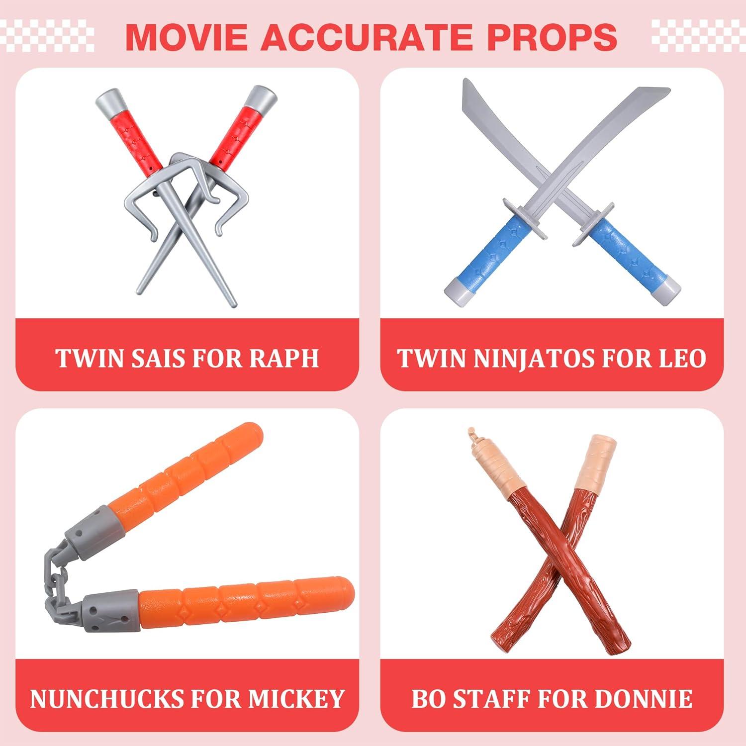 Disfraz de Superhéroe Geamiki Cosplay con Armas 36.83x29.21cm