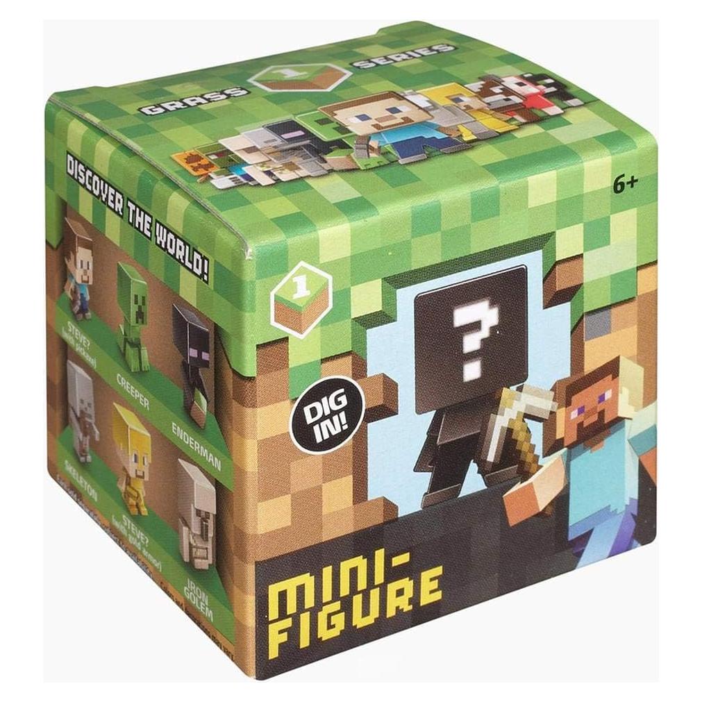 Mini Figura Minecraft Mattel CJH36 5cm Estilos Variados