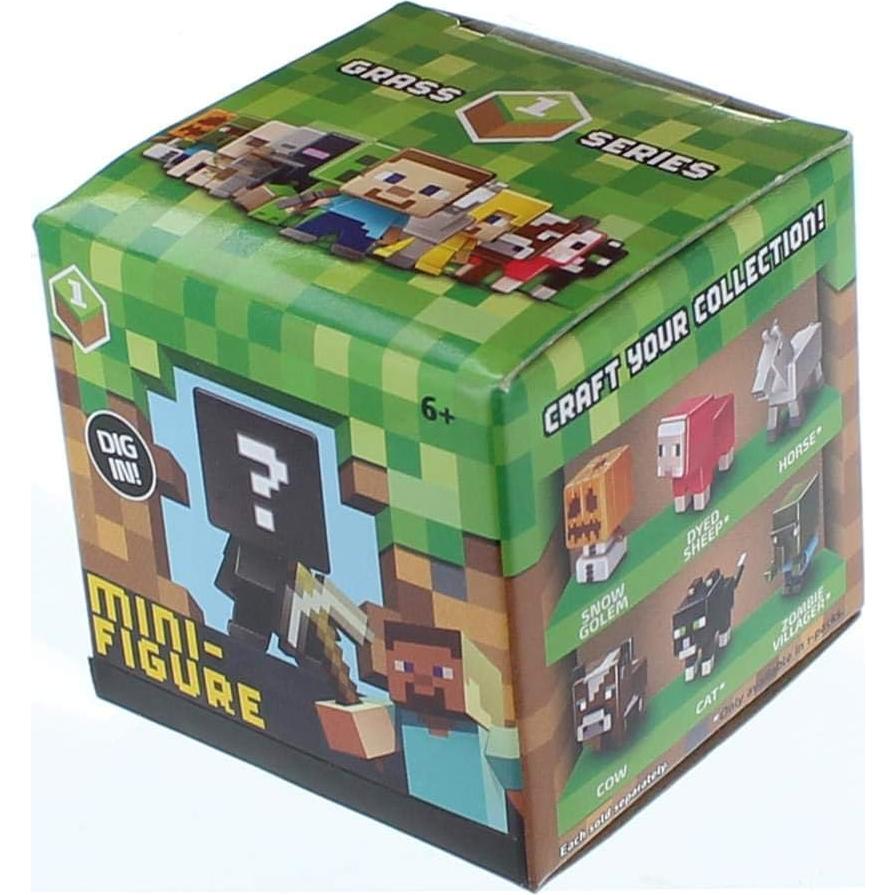 Mini Figura Minecraft Mattel CJH36 5cm Estilos Variados