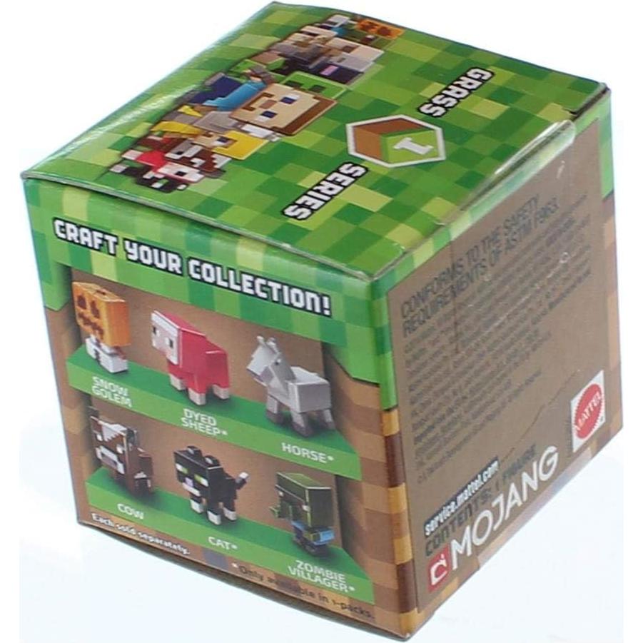 Mini Figura Minecraft Mattel CJH36 5cm Estilos Variados