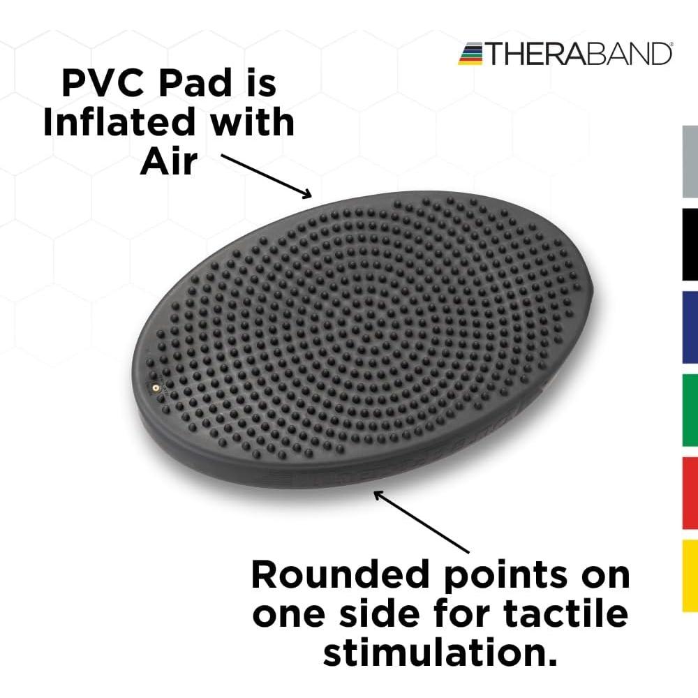 Almohadilla de Equilibrio THERABAND Negra 43.8x25.7 cm Avanzada