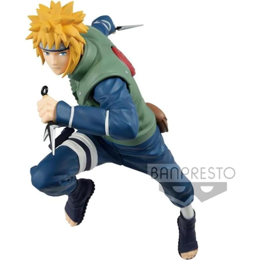 Estatua Vibration Stars Minato Namikaze 17,78 cm Banpresto