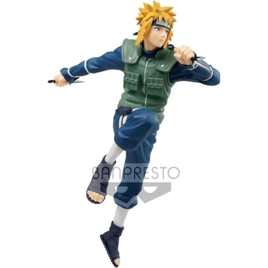 Estatua Vibration Stars Minato Namikaze 17,78 cm Banpresto