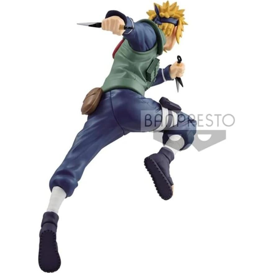 Estatua Vibration Stars Minato Namikaze 17,78 cm Banpresto