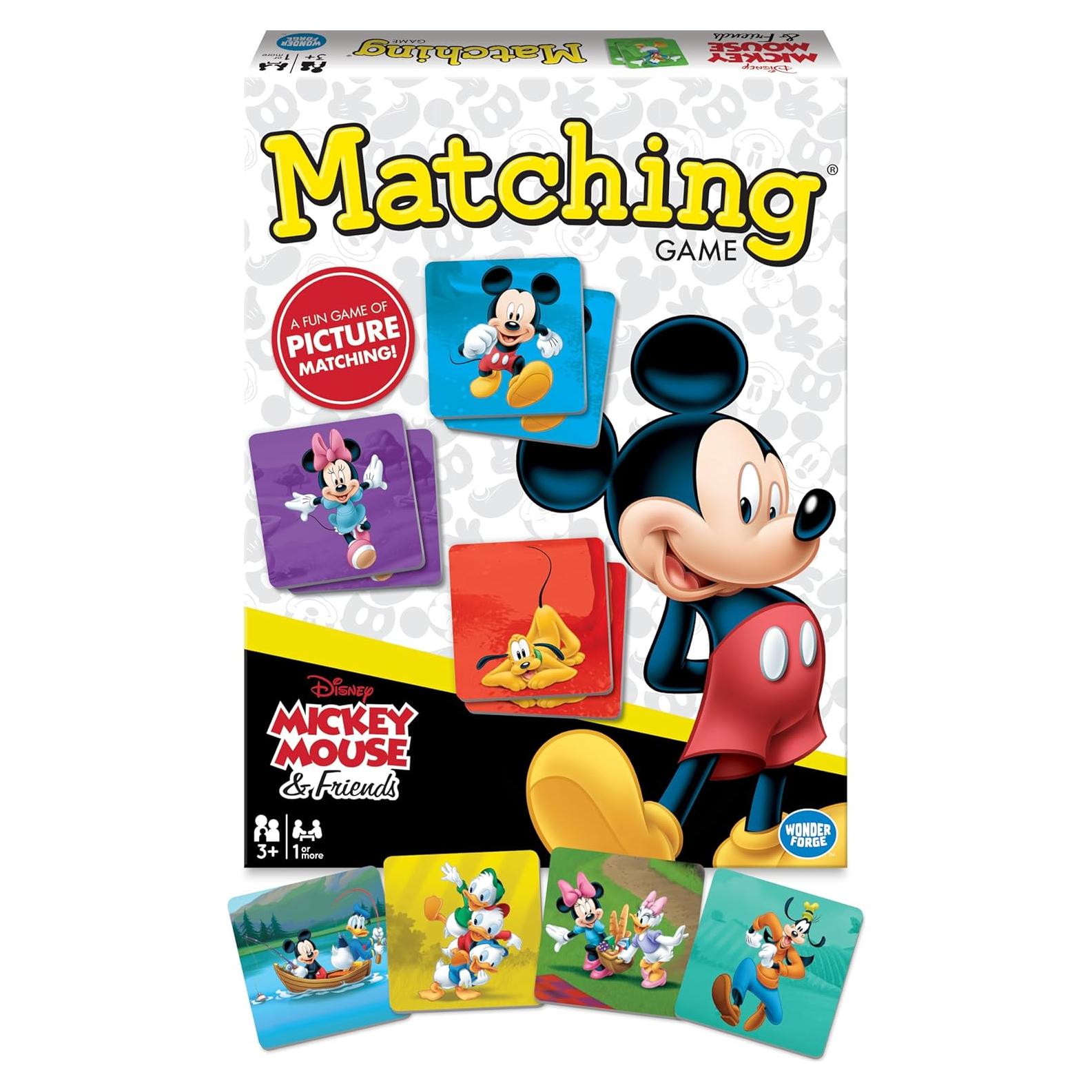 Juego de Emparejamiento Mickey Mouse Ravensburger - 72 Fichas