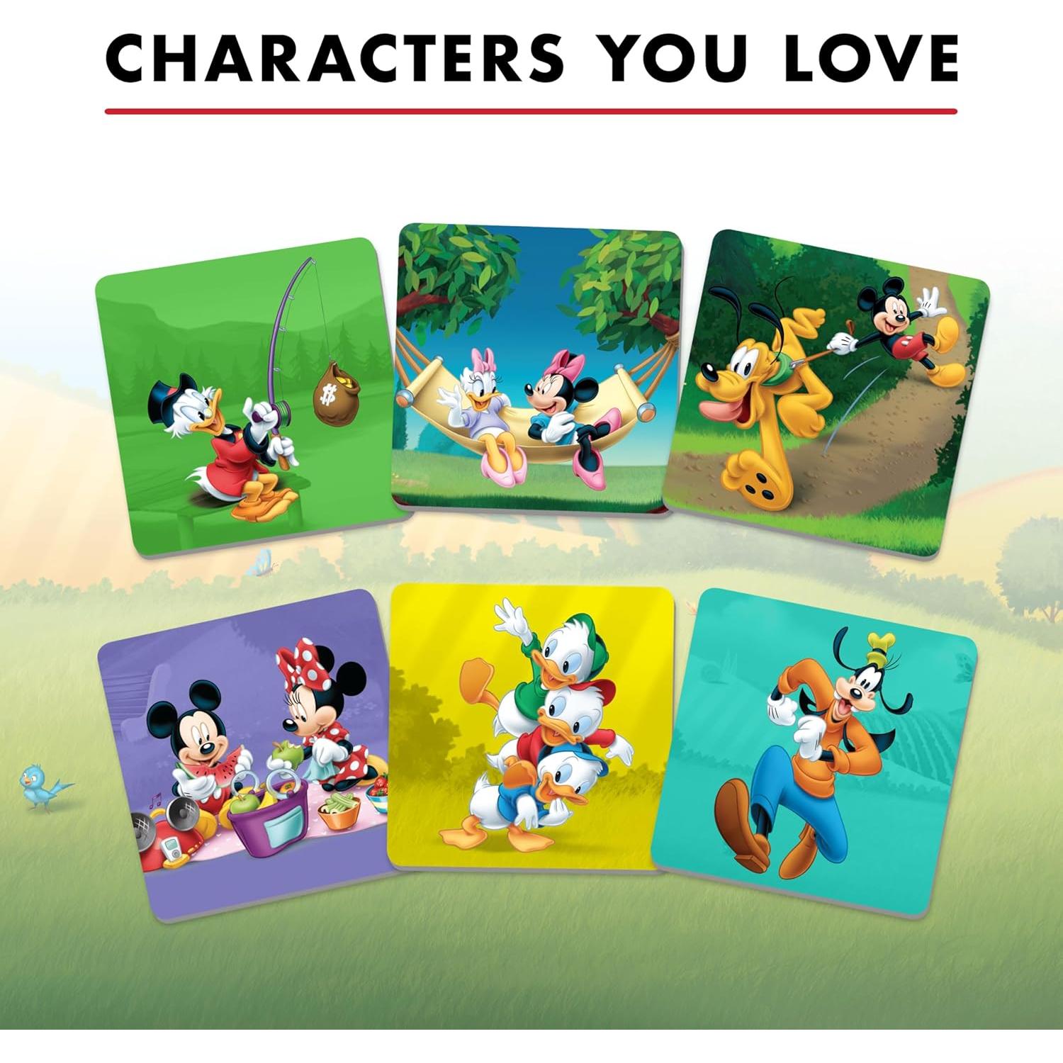 Juego de Emparejamiento Mickey Mouse Ravensburger - 72 Fichas