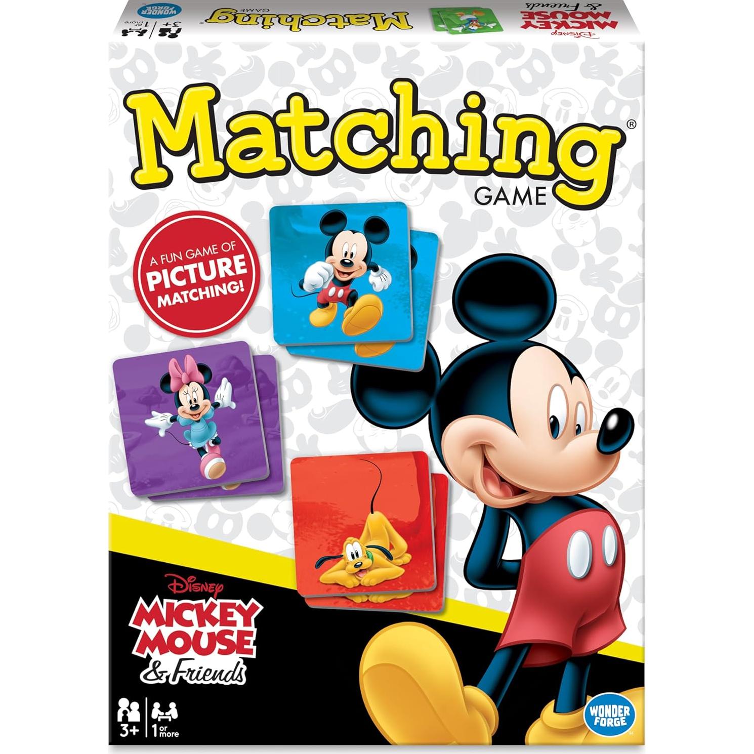 Juego de Emparejamiento Mickey Mouse Ravensburger - 72 Fichas