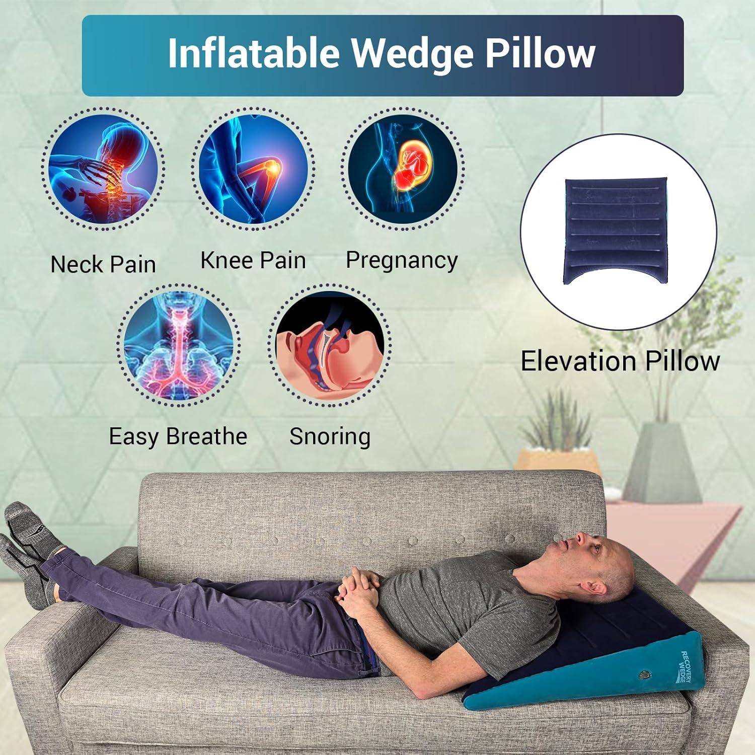 Almohada Elevadora de Piernas M PAIN MANAGEMENT - Triángulo Pequeño