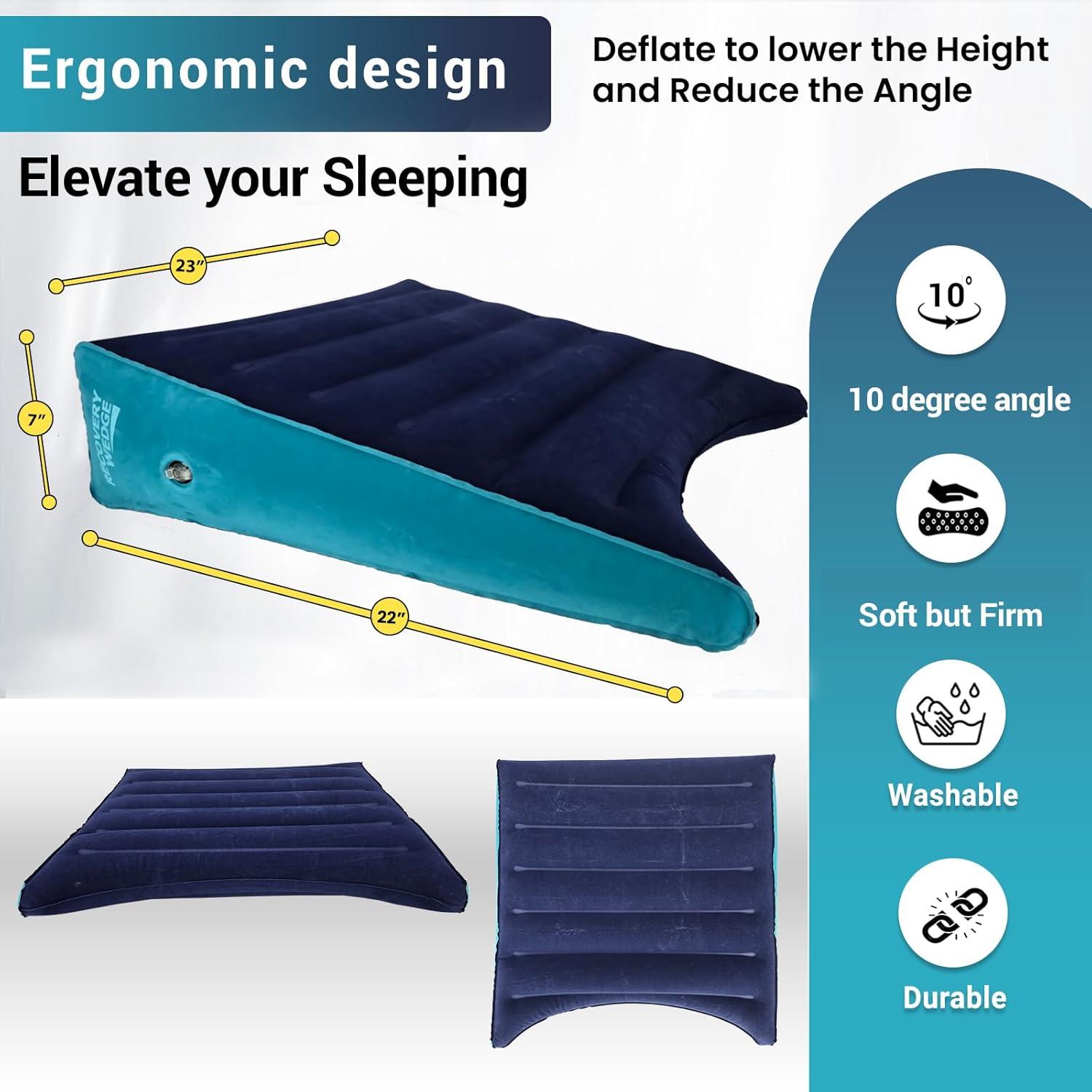 Almohada Elevadora de Piernas M PAIN MANAGEMENT - Triángulo Pequeño