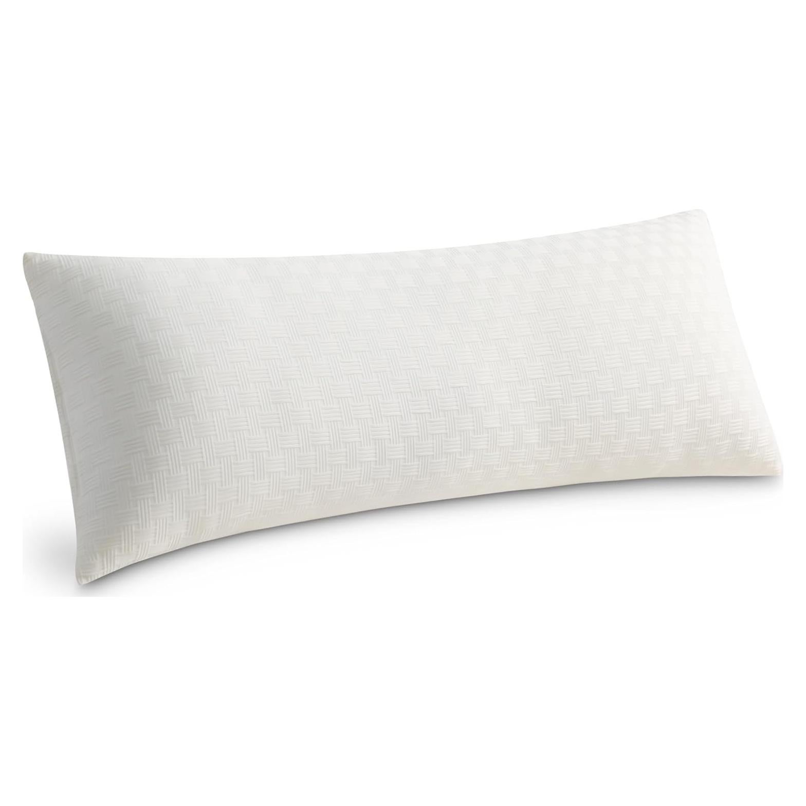Almohada Corporal Oubonun 1.22m Suave y Ajustable Crema