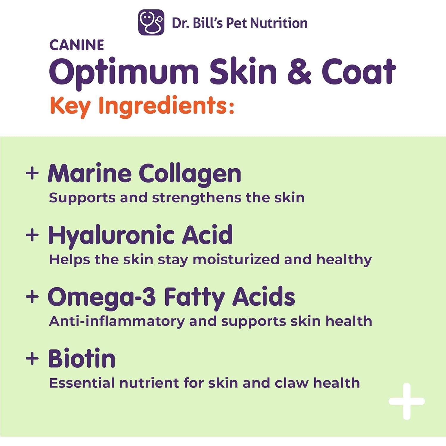 Suplemento para Perros Dr. Bill's 340g - Piel y Pelaje Saludable