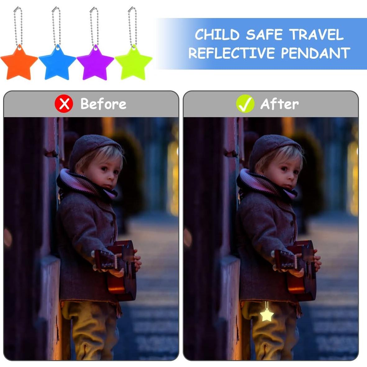 Colgantes Reflectores de Seguridad OSDUE 16 Piezas Impermeables