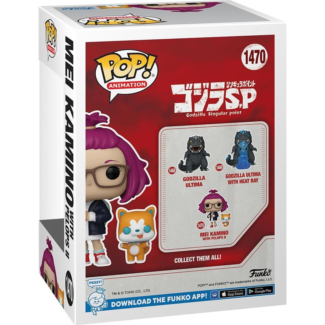 Funko Pop! Mei Kamino con Pelops II - Godzilla 11 cm