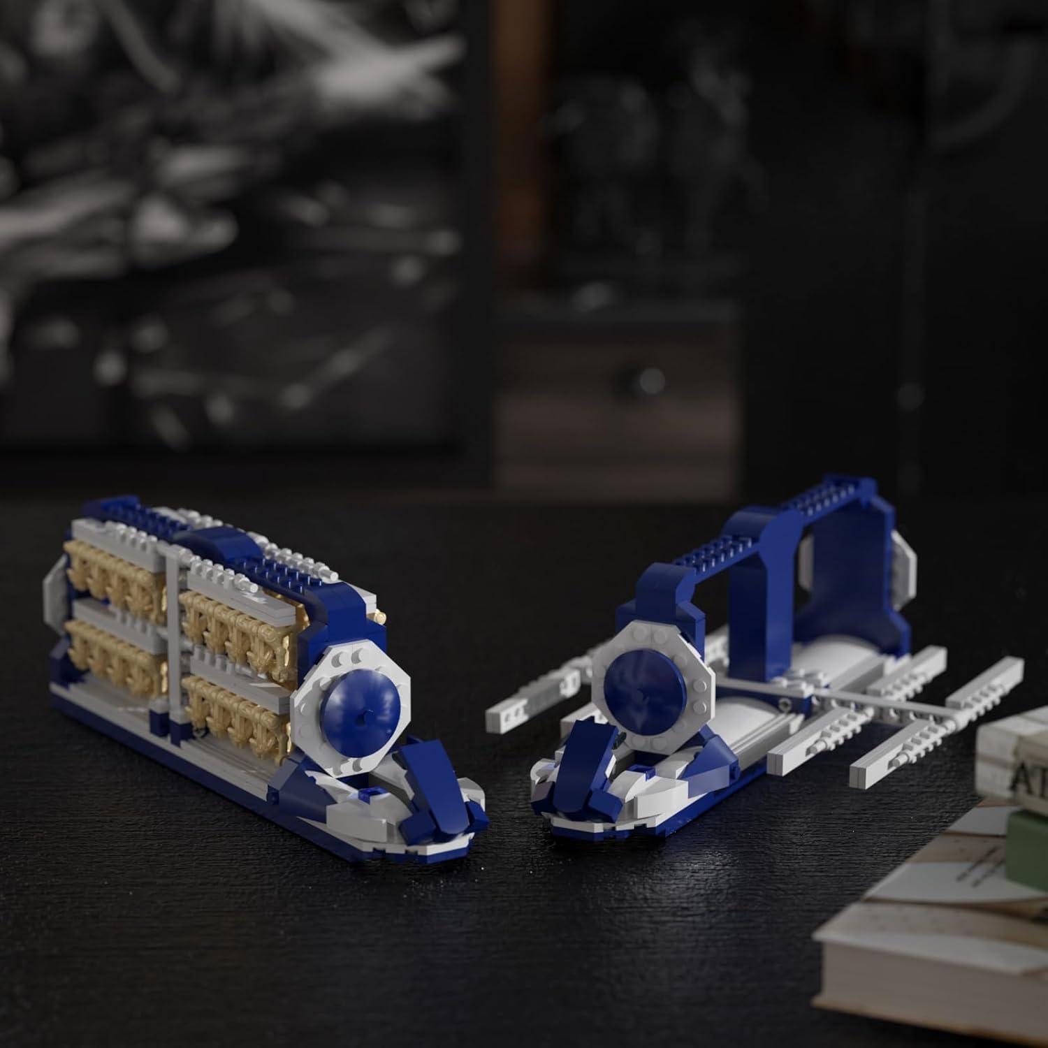 Set de Construcción de Nave de Ataque HyperBrick con 33 Droids