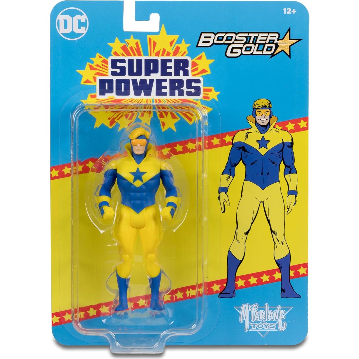 Figura de acción Booster Gold McFarlane 11.4 cm DC Super Powers