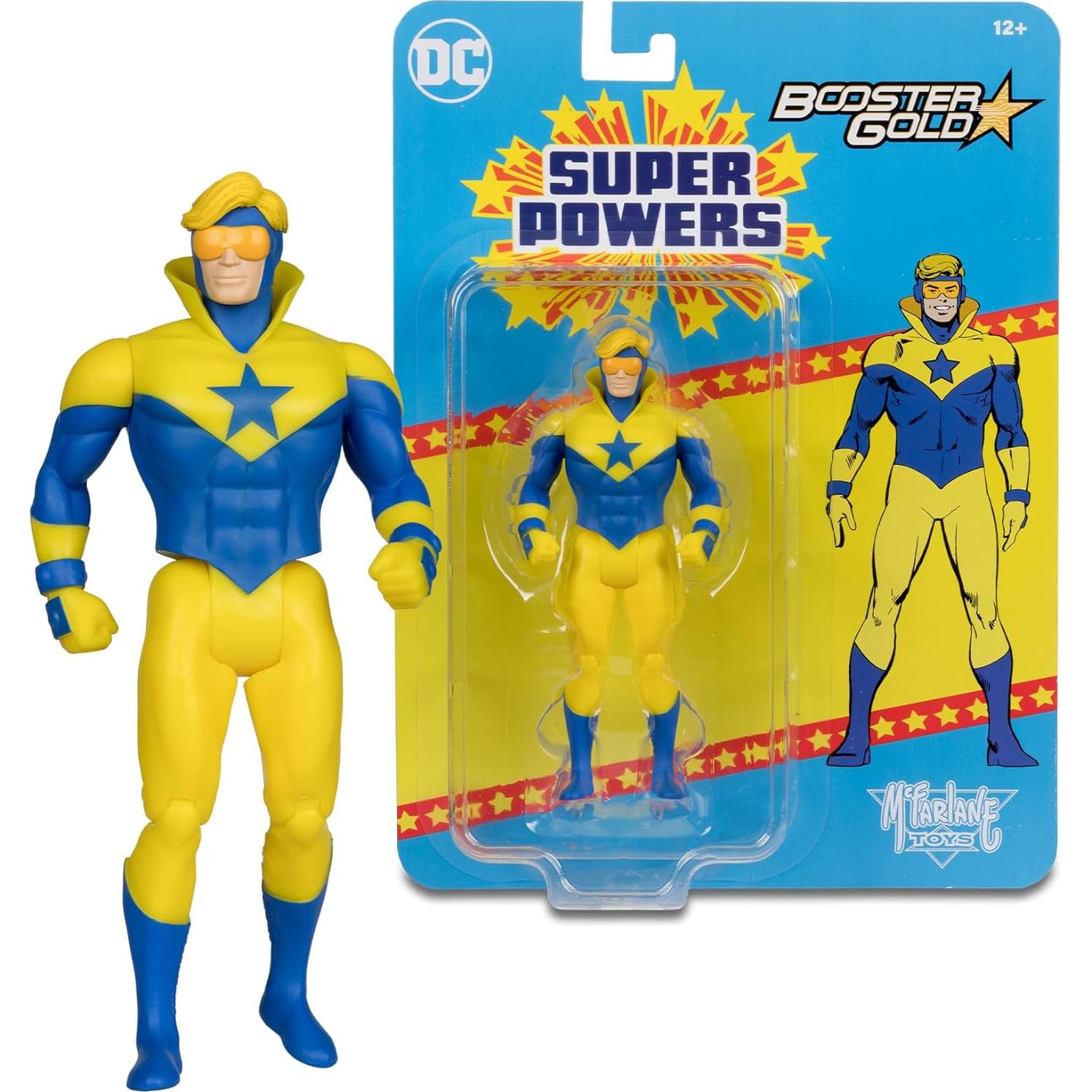Figura de acción Booster Gold McFarlane 11.4 cm DC Super Powers