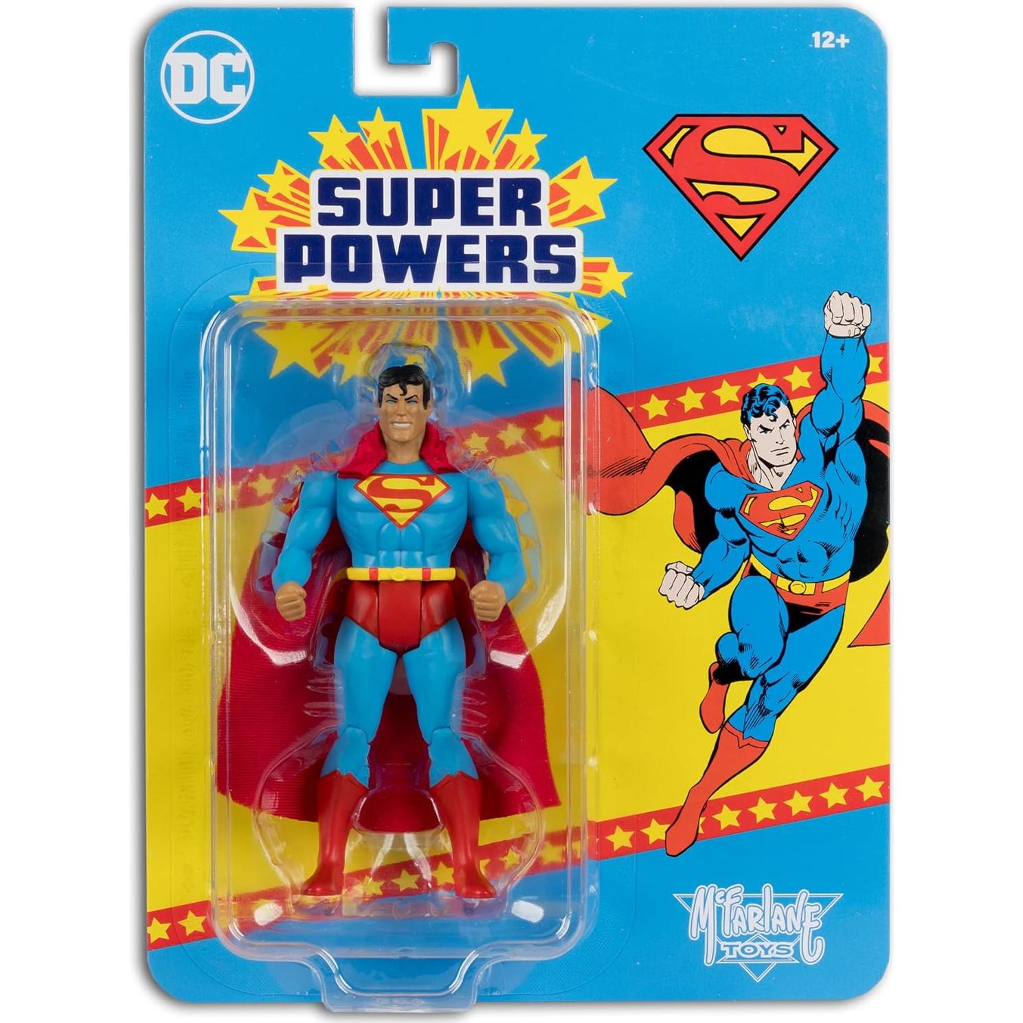 Figura de acción Superman McFarlane Toys 11.4 cm DC Super Powers
