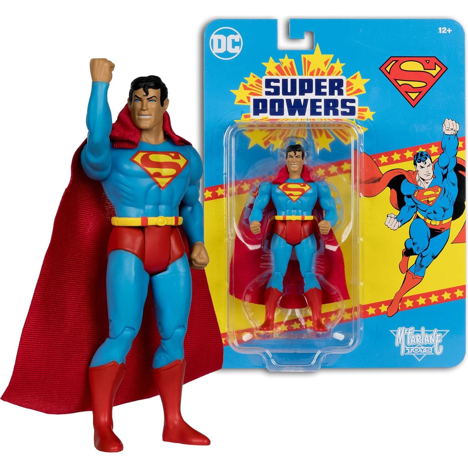 Figura de acción Superman McFarlane Toys 11.4 cm DC Super Powers
