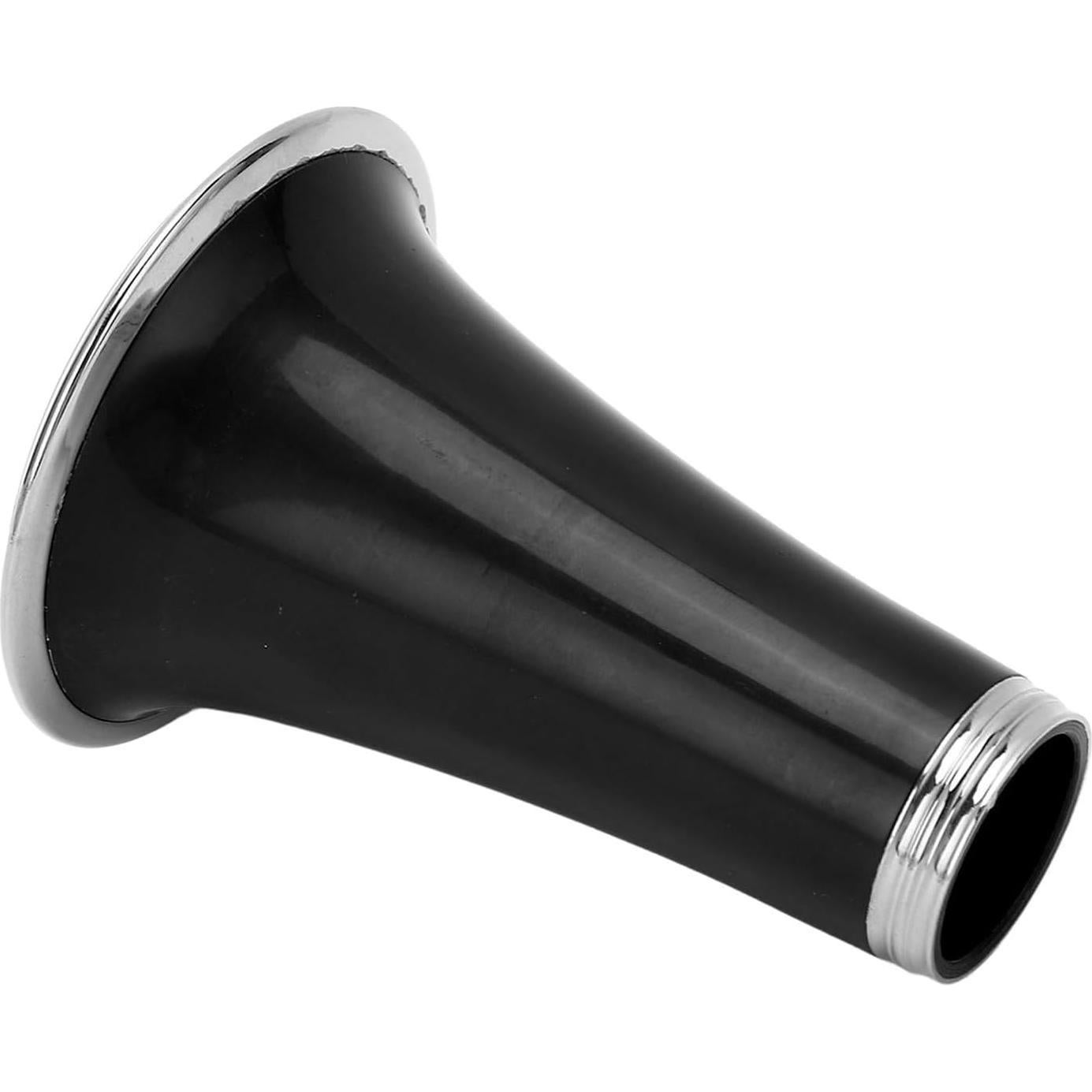 Campana de Clarinete ABS con Anillo Metálico Chapado - CC28 Negro
