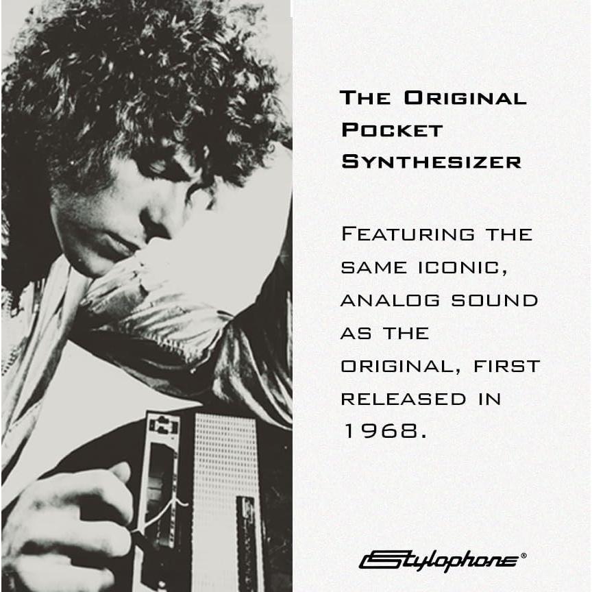 Stylophone Original Sintetizador Electrónico Portátil Plata