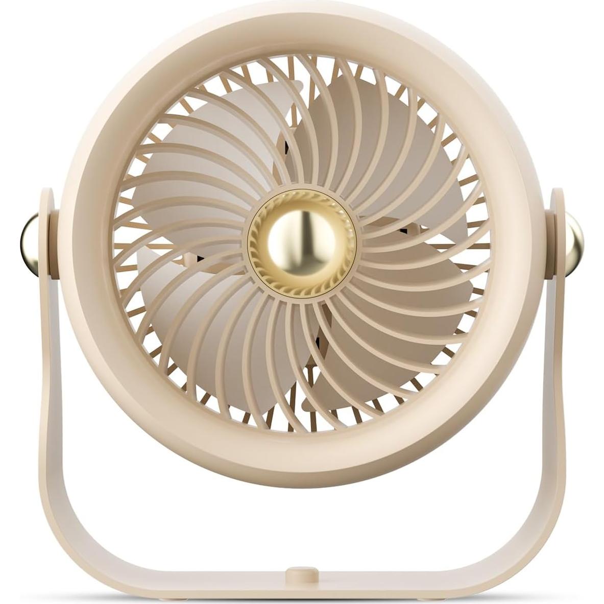 Ventilador de Escritorio CIVPOWER 8" Recargable 6000mAh 4 Velocidades