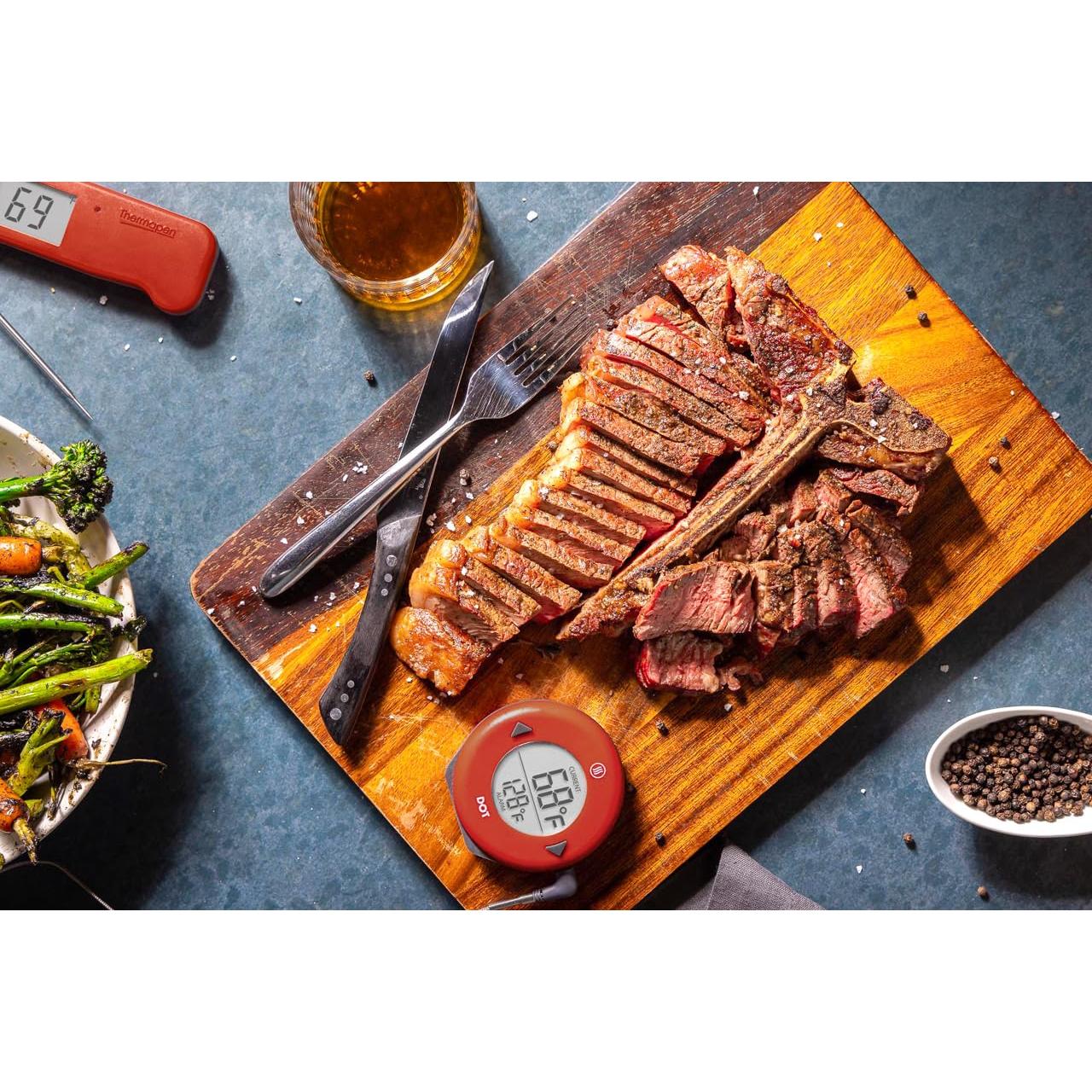 Termómetro de cocina ThermoWorks DOT - Rojo Pimiento Cayena