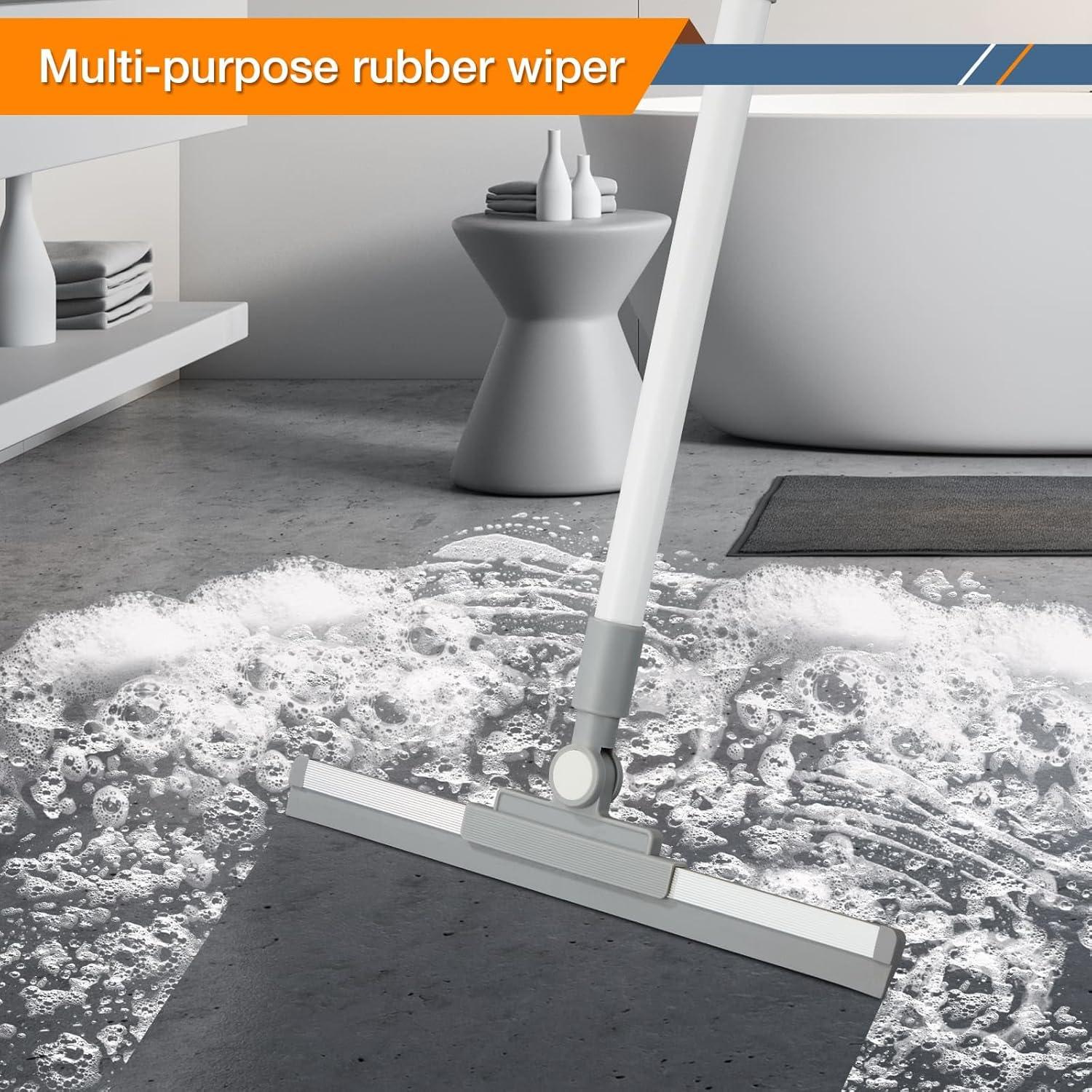 Raspador de Piso YANGMUM 14" Goma Mango Extensible 52"