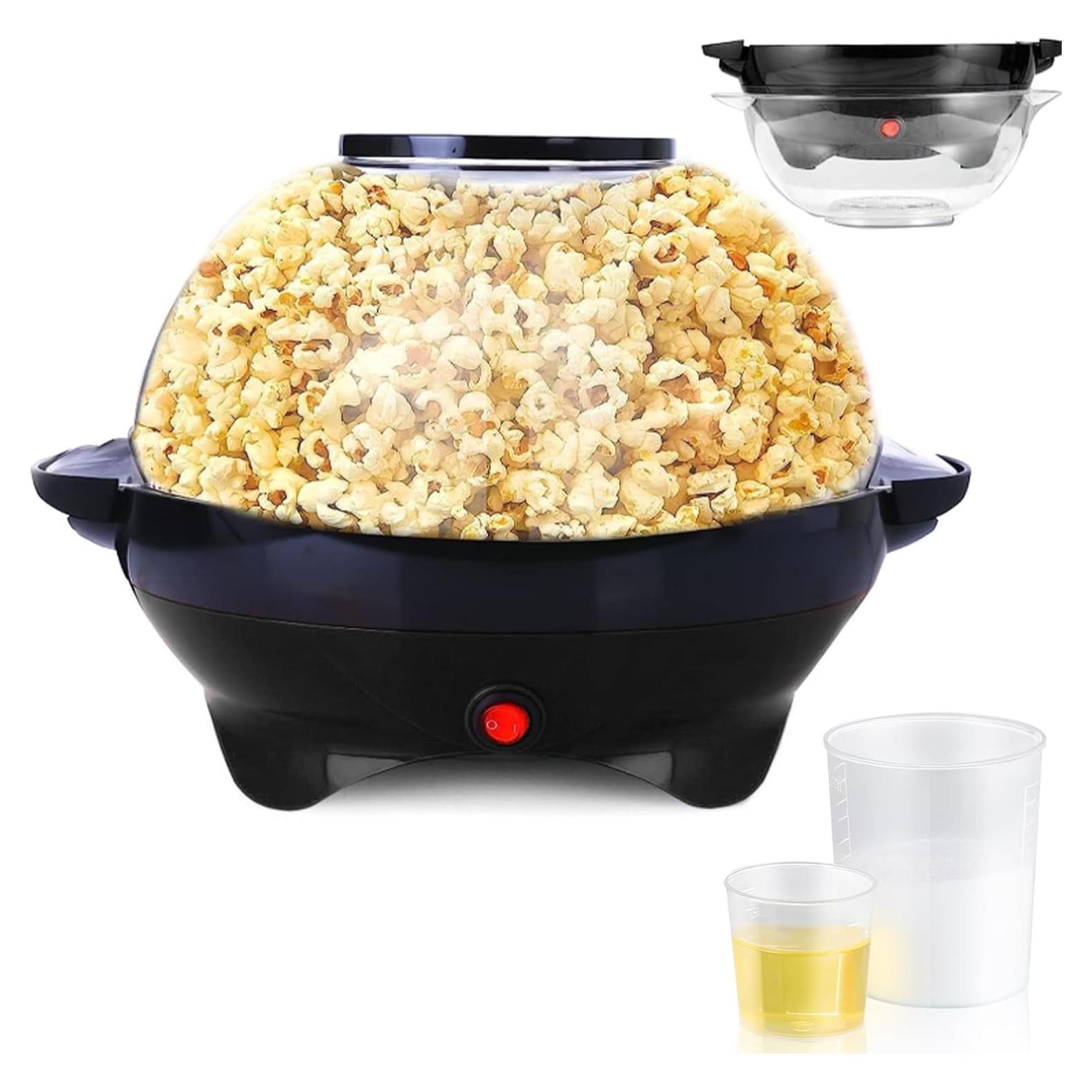 Máquina de Palomitas TLGREEN 6qt Eléctrica Antiadherente