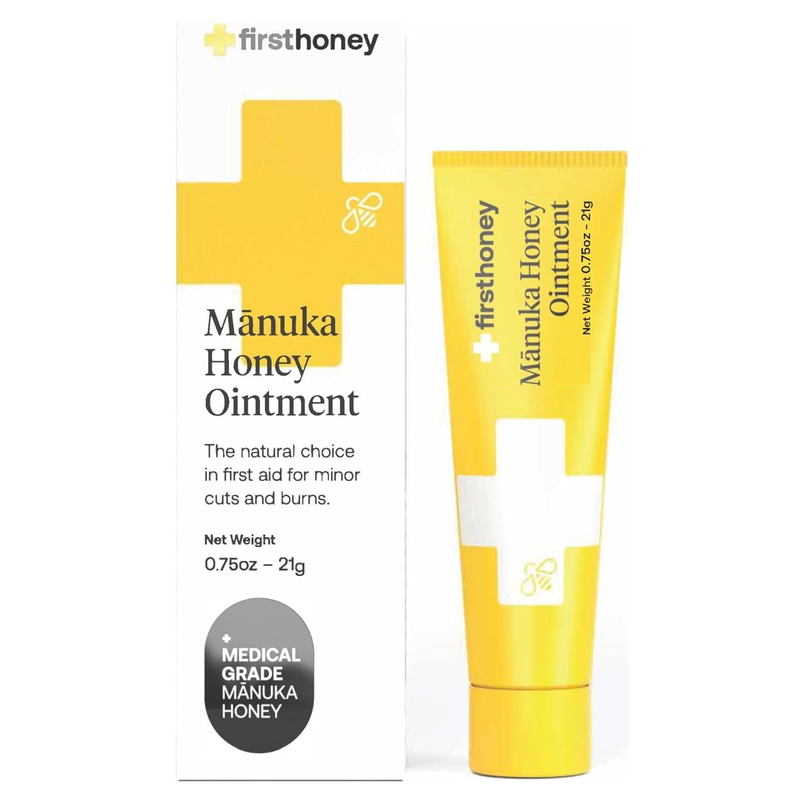 Ungüento de Manuka First Honey 21g | Gel para Heridas y Quemaduras