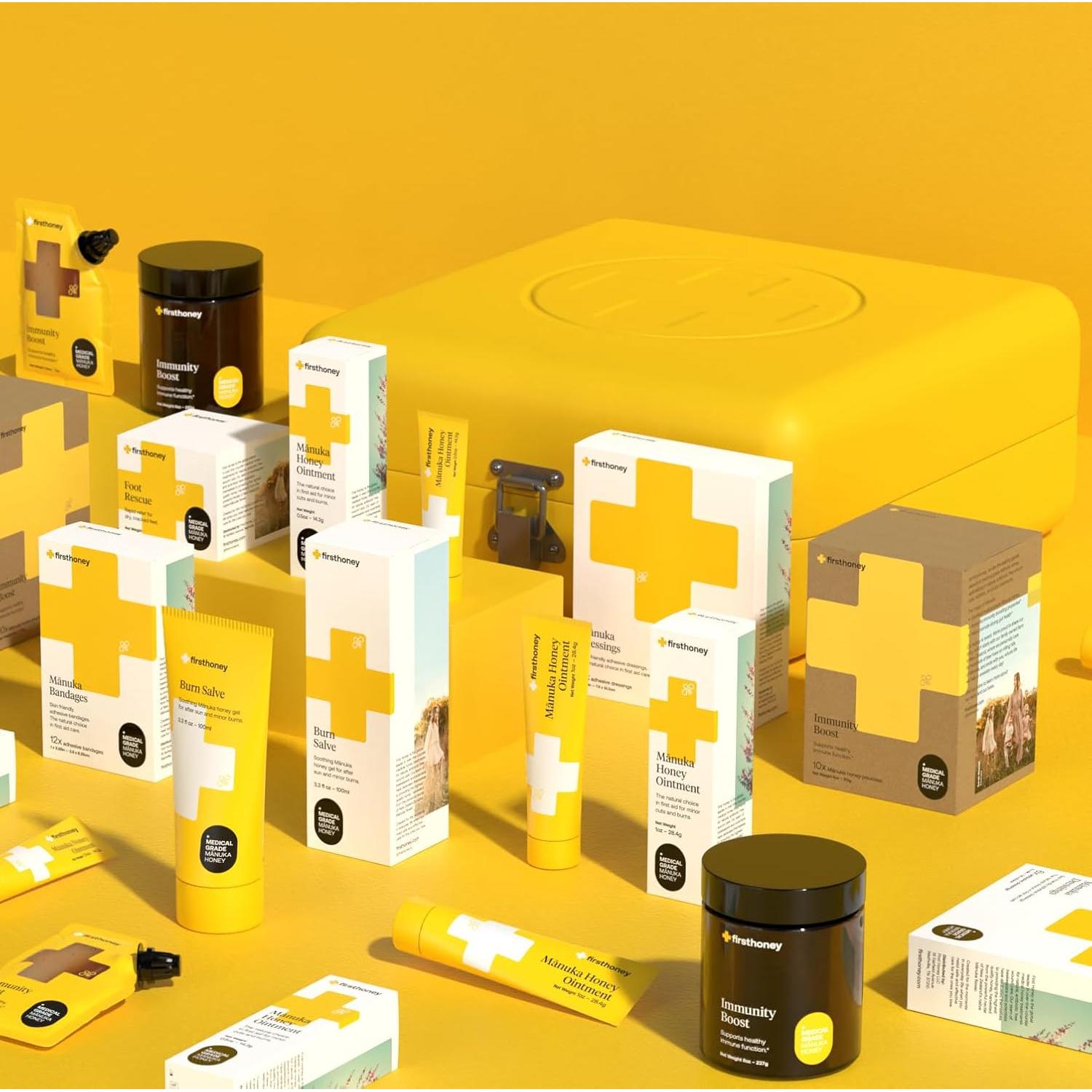 Ungüento de Manuka First Honey 21g | Gel para Heridas y Quemaduras