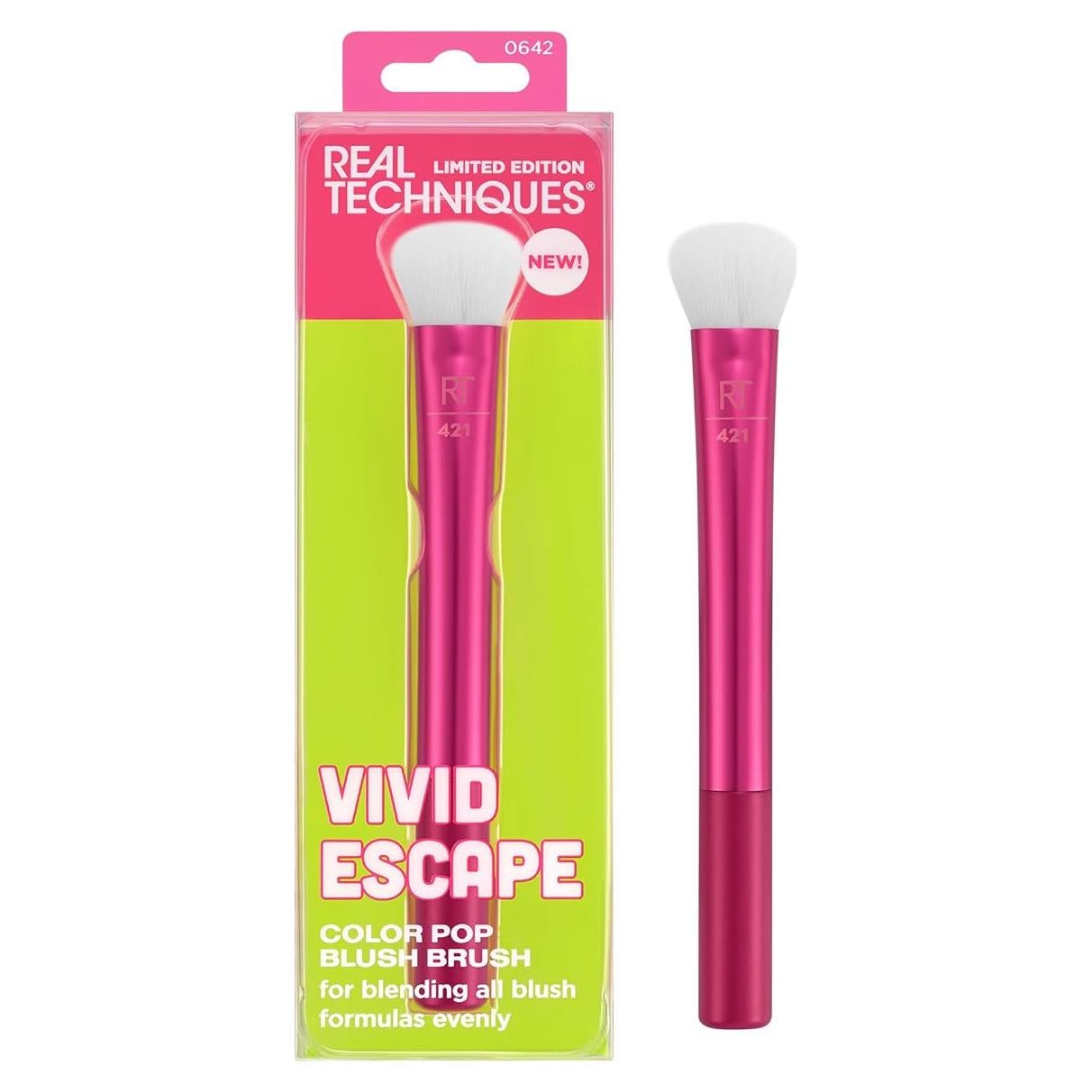 Brocha para Rubor Real Techniques Color Pop Vivid Escape 1 unidad