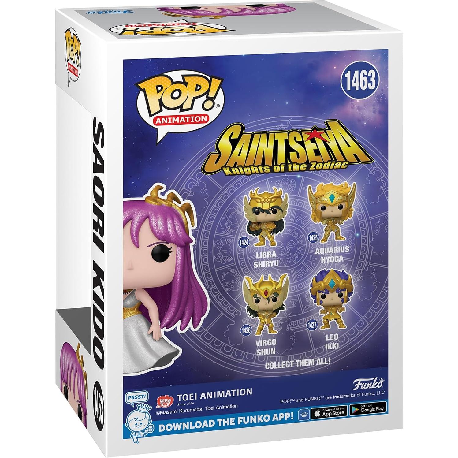 Funko Pop! Saint Seiya Athena Saori Kido 10.54 cm Brillante