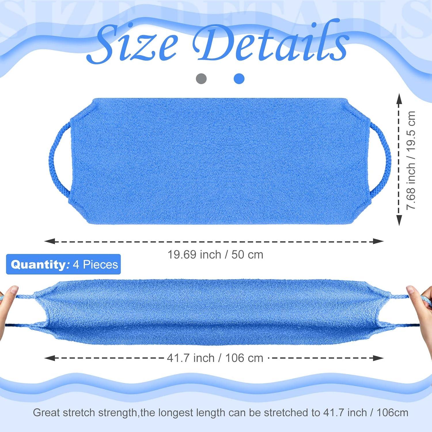 Exfoliante de Espalda Moukeren 4 Piezas Nylon 94 cm