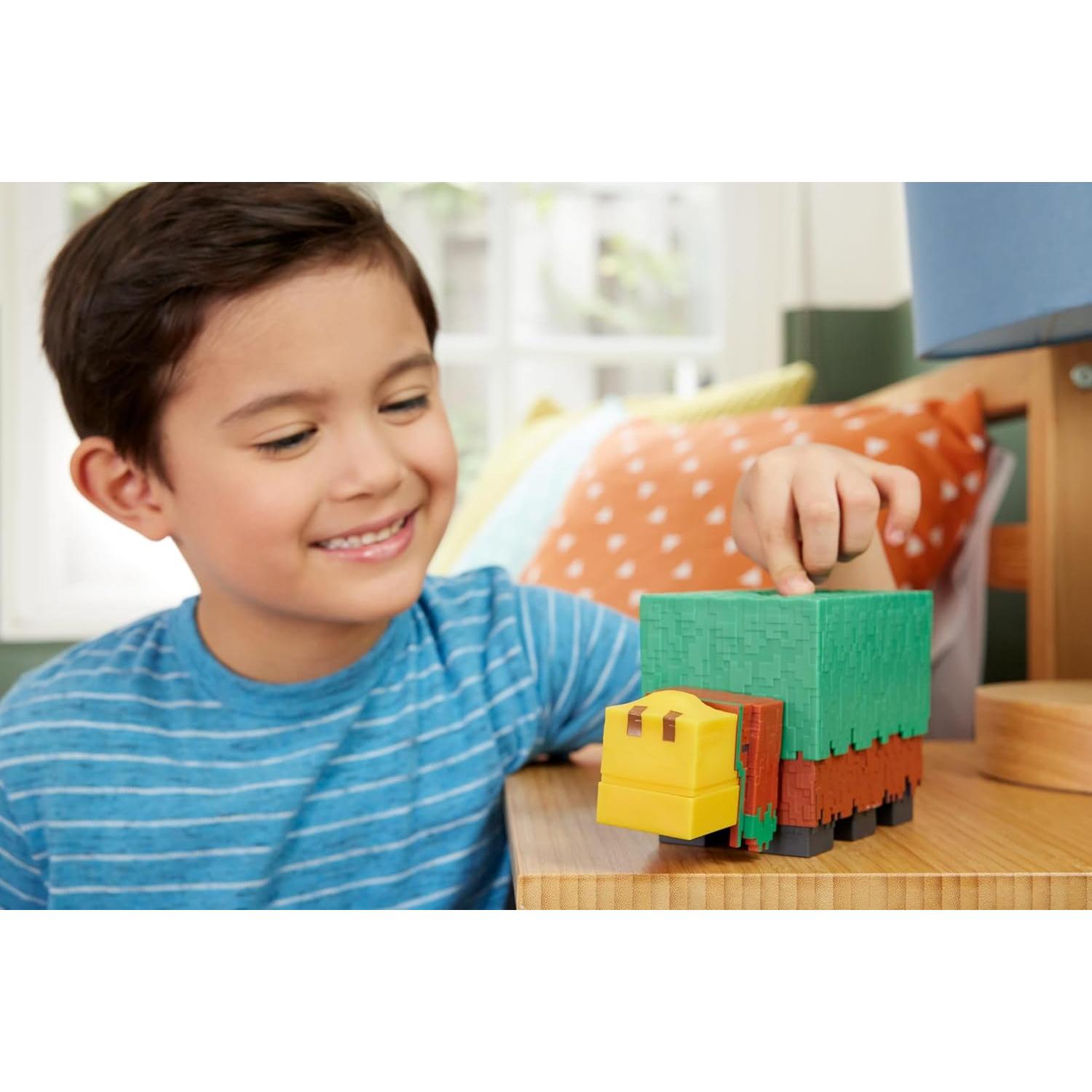 Figura de Acción Sniffer Mattel Minecraft 8.26 cm con Sonidos