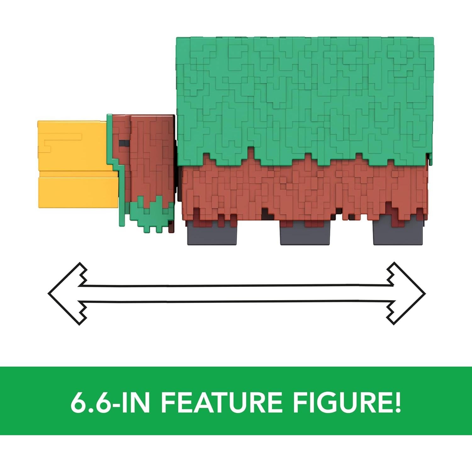 Figura de Acción Sniffer Mattel Minecraft 8.26 cm con Sonidos