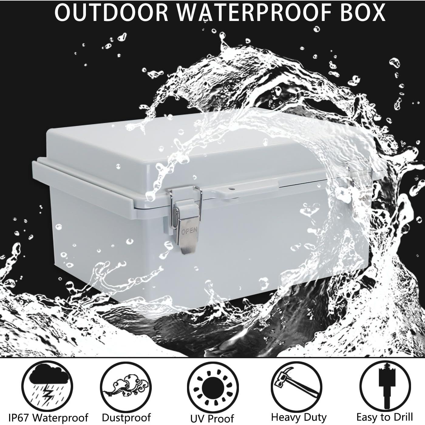 Caja Eléctrica Impermeable IP67 LuSumtly 12.7x7.6x5.1cm