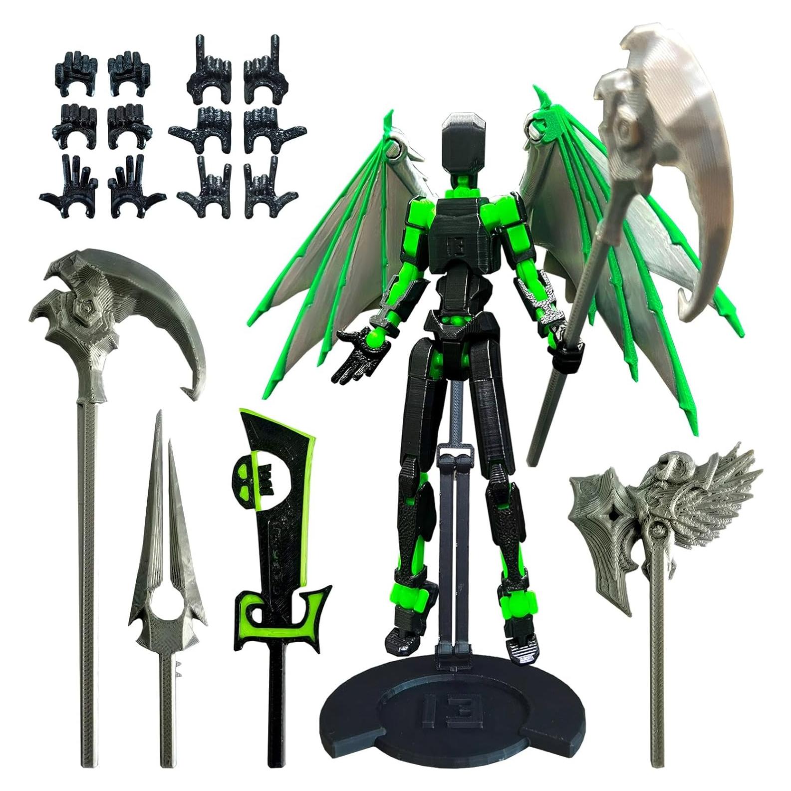 Figura de Acción T13 Lucky 13 14 cm Articulada con Accesorios