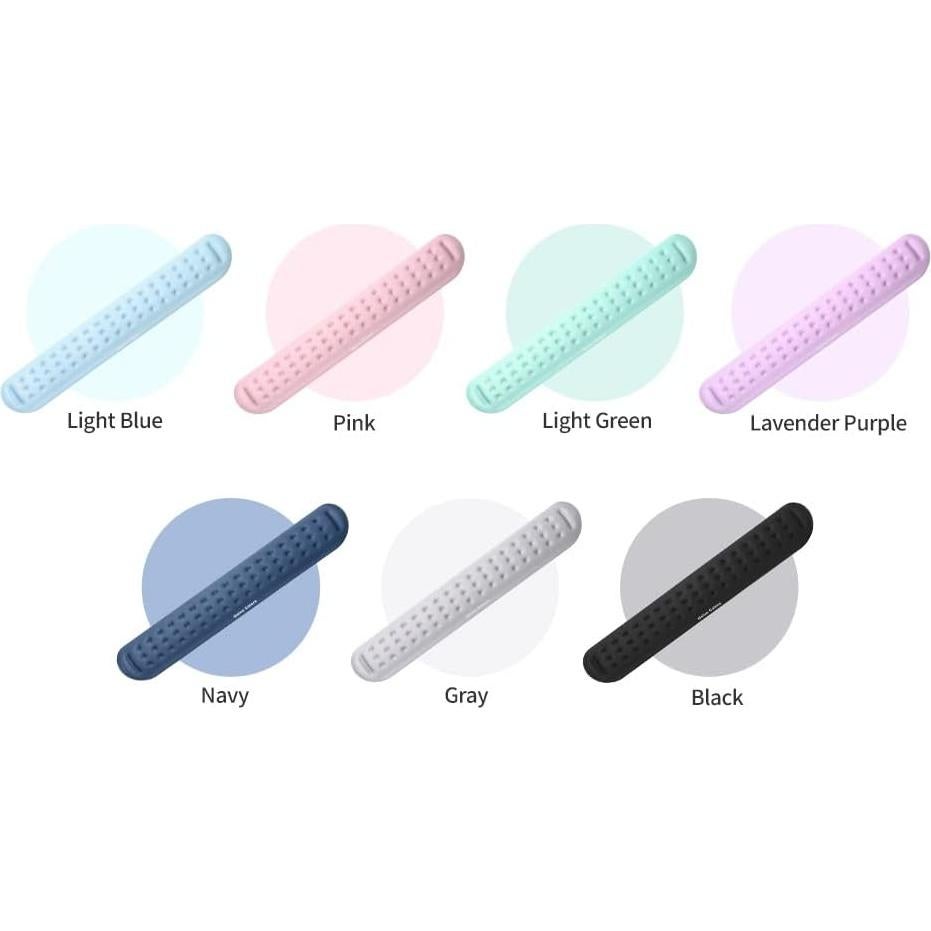 Almohadilla de Descanso para Muñeca Univo Colores Negra Ergonómica