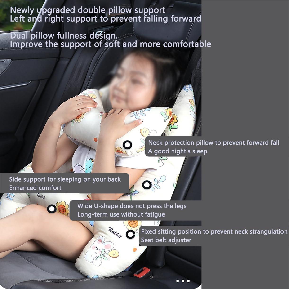 Almohada de Viaje para Niños MCNULGUR Forma de H 71x56 cm