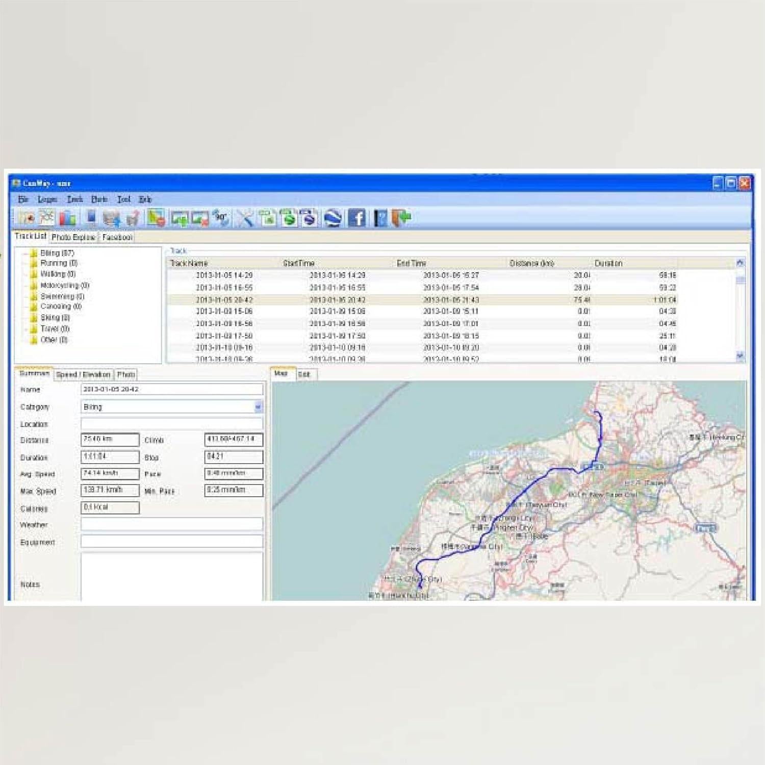 Stick GPS USB Canmore GT-730FL-S con Batería Recargable