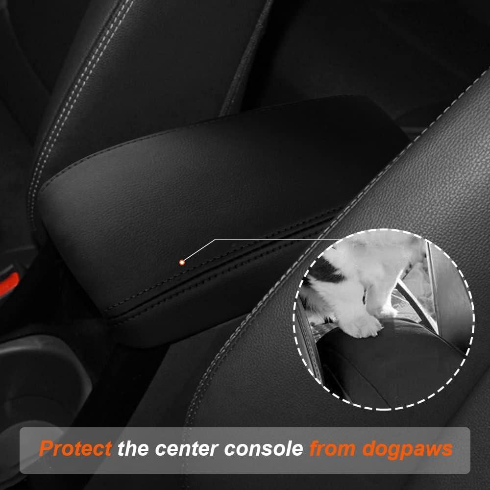 Cubierta de Reposabrazos DEYTOP para Toyota Corolla Cross 2022-2025 - Cuero PU Negro