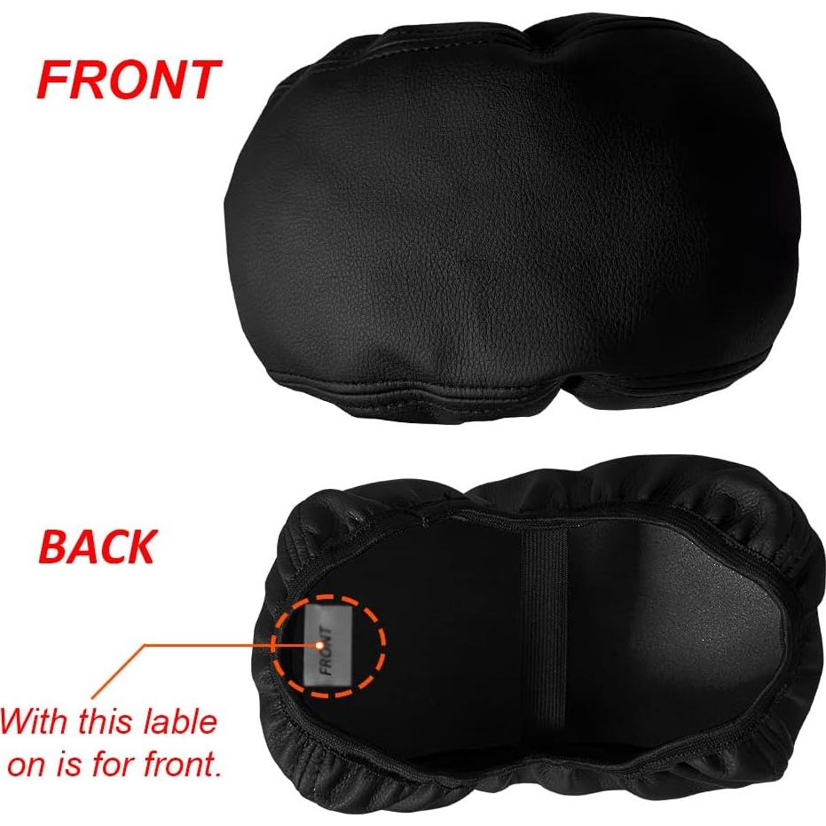 Cubierta de Reposabrazos DEYTOP para Toyota Corolla Cross 2022-2025 - Cuero PU Negro